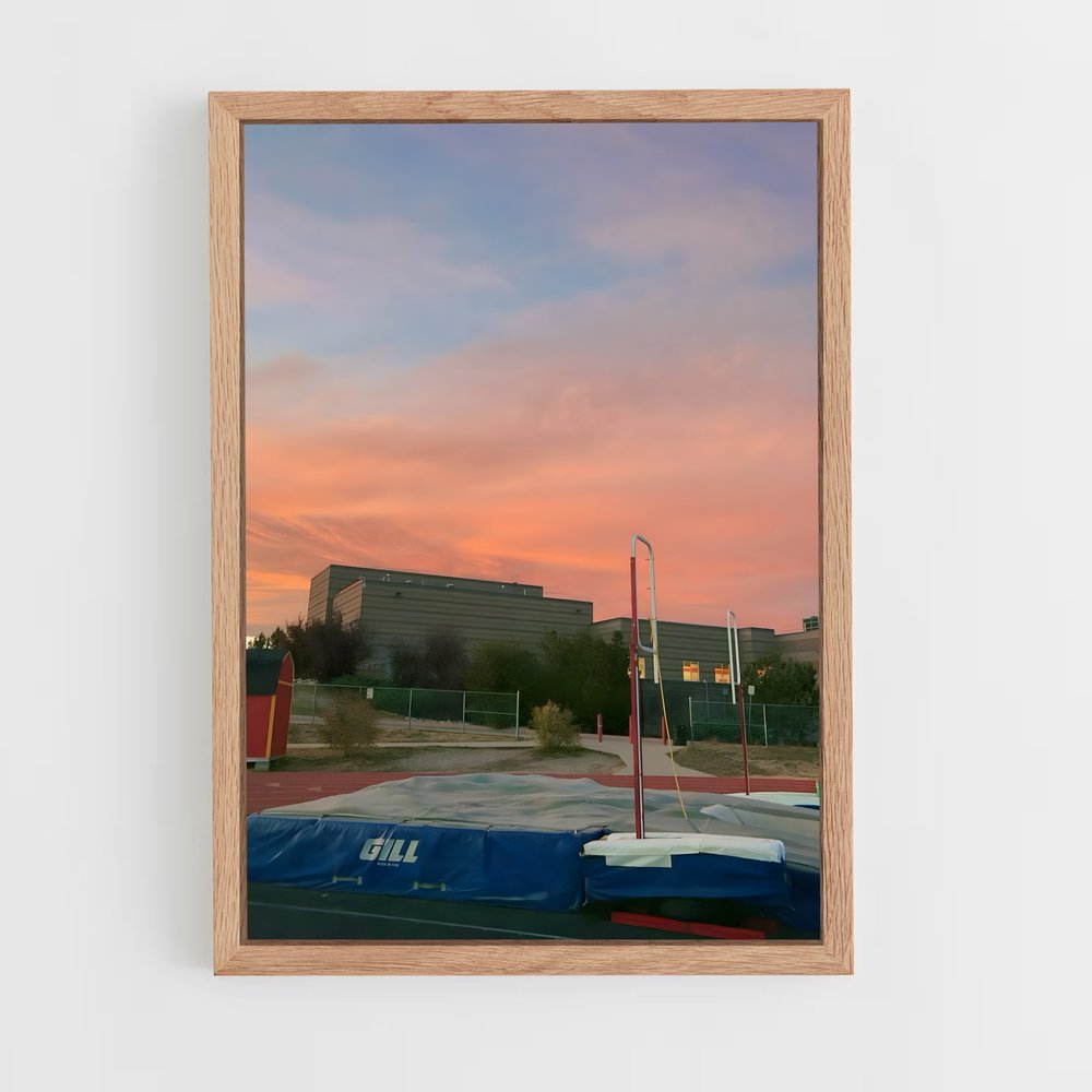 Poster Ciel de Stationnement – affiche Athlétisme (vue 4)